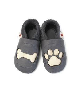 Baobaby - Klassisk Babysko "Paw Grå"