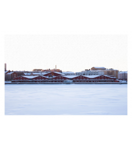 Emelie Ågren Designs - Grafiskt Tryck "Hamnmagasinen Luleå"