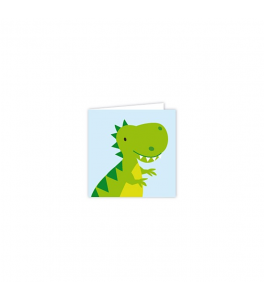 Hoppelina - Paketkort "Dinosaurie"