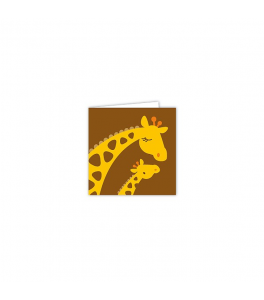 Hoppelina - Paketkort "Giraffer"