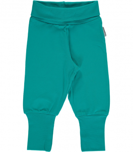 Maxomorra - Rib Pants "Turkos"