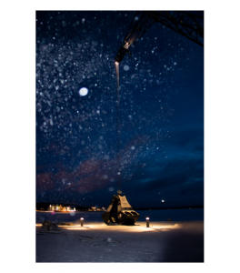 Emelie Ågren Designs - Grafiskt Tryck "Snö Luleå"