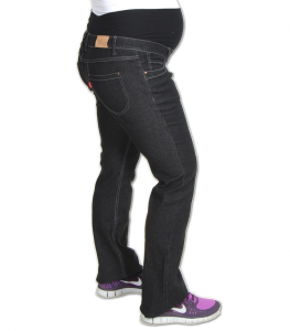 Valja - Mammajeans "Boot Cut" (black)
