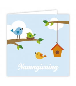 Hoppelina - Kort Namngivning "Fågelfamilj"