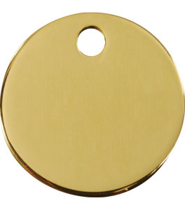 RedDingo - ID Bricka Mässing "Cirkel"