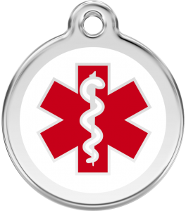 RedDingo - ID Bricka "Medicinskt tryck"