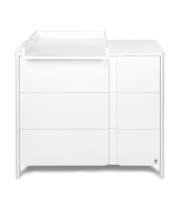 YappyKids - Skötbord Classic "Vit"
