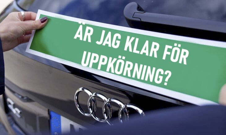 Lilla uppkörningen B - kontakta kontoret 072-5563951