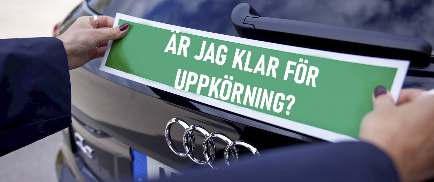 Lilla uppkörningen B - kontakta kontoret 072-5563951